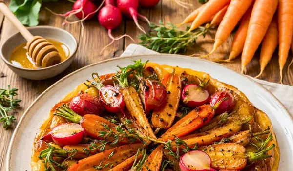 🌿 Tarte tatin salée aux légumes de printemps 🌿 Tarte tatin salée aux légumes de printemps